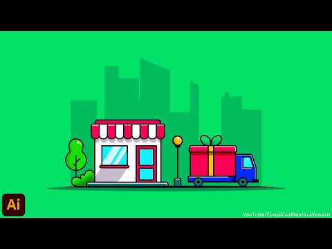 Adobe illustrator Flat illustration Digital illustration Adobe illustrator Tutorial