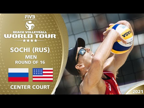 Semenov/Leshukov vs. Bourne/Crabb - Men's R16 | Full Match | 4* Sochi 2021