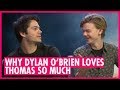 Why Dylan O'Brien Loves Thomas Brodie-Sangster. Maze Runner: Death Cure Interview