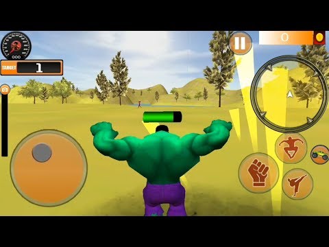 Green Monster Hero City Battle | Monster Hero Vs Spider Vs Monster - Android GamePlay