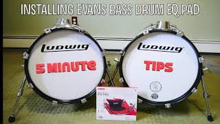 Video thumbnail for Installing Evans EQ  Bass Drum Pad by Matthew Bauer Music