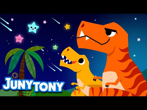 Dinosaur Lullaby | Dinosaur Songs for Kids | Bedtime Song | Nursery Rhymes | Kids Song | JunyTony