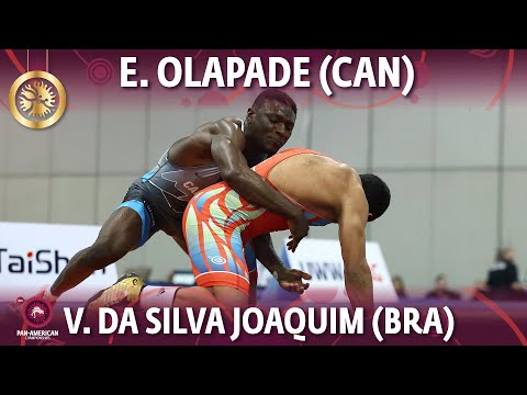 Emmanuel Olapade (CAN) vs Vinicius  Joaquim (BRA) - Final // Pan-American Championships 2022