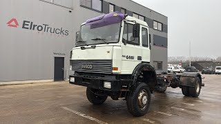 شاسيه شاحنة IVECO Magirus 180 - 25 (4X4 / V8 / LAMES / GRAND PONT / BIG AXLE) | صورة 4 - Autoline