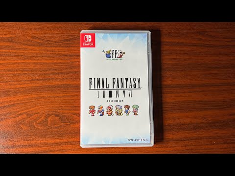 📦 Unboxing | Final Fantasy I-VI Collection [FF Pixel Remaster] | Nintendo Switch