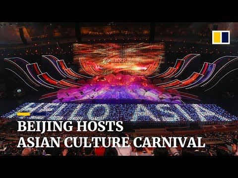10,000 artists perform in Asian culture carnival opening ceremony