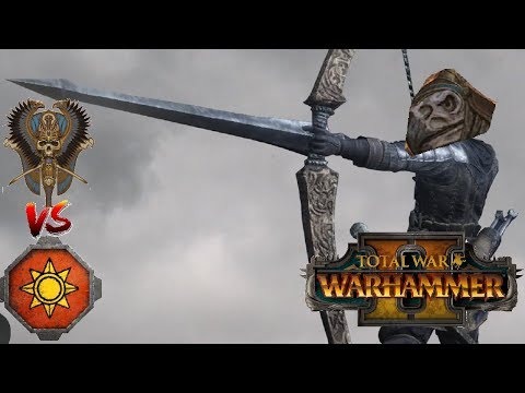 Lizardmen vs Tomb Kings | GREAT BOW ONSLAUGHT - Total War Warhammer 2