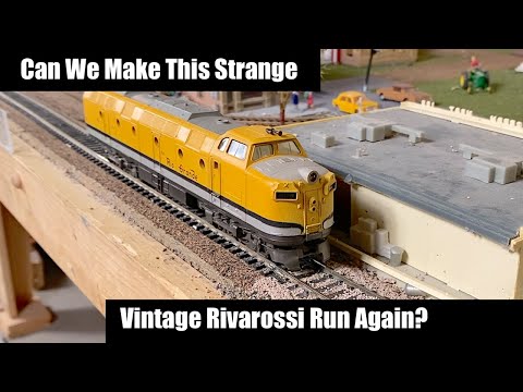 Can We Make This Strange Rivarossi Locomotive Run Again?