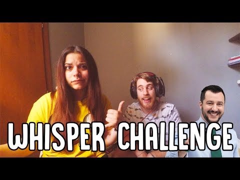 WHISPER CHALLENGE | TUA MAMMA SUL GOMMONE
