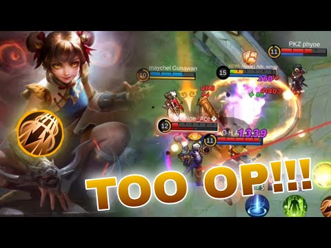YOU MUST BAN BUFFED WANWAN!!!😱😱 #hanyabi #mobilelegends #mlbb