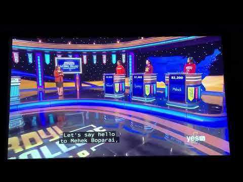 Jeopardy National College Championship 2022, Contestant chat - QF Day 2, Game 1 (2/9/22)