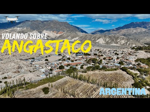 Angastaco Salta Argentina DRONE FOOTAGE