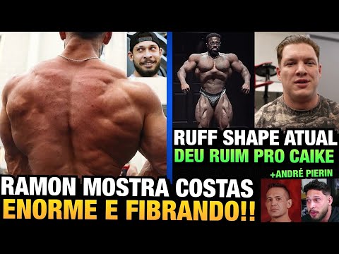 RAMON MOSTRA DORSAL ATUAL SINISTRA + RUFF REVELA SHAPE e CAIKE PRO COMENTA SOBRE ELE E MAIS