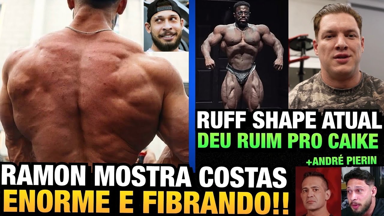 RAMON MOSTRA DORSAL ATUAL SINISTRA + RUFF REVELA SHAPE e CAIKE PRO COMENTA SOBRE ELE E MAIS