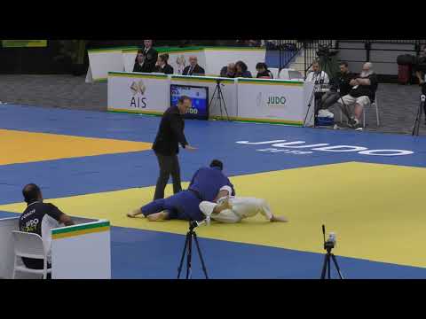 2019 AU Judo Nationals Monday contest 17 Finals u90 kyu grades