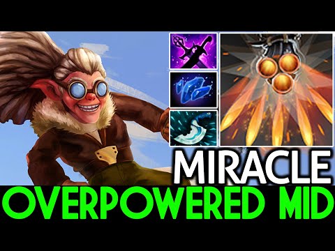MIRACLE [Snapfire] Overpowered Mid 100% Cancer 21 Kills Dota 2