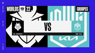Worlds 2022 - Group Stage - D1 - G2 vs DK