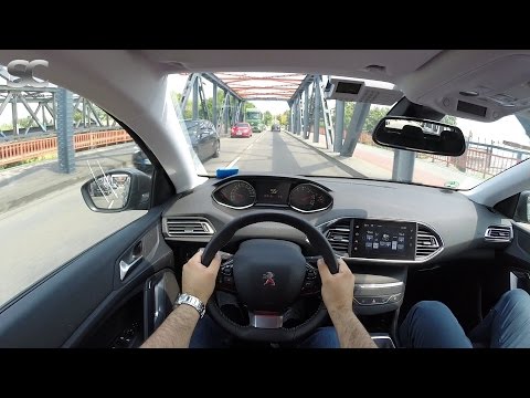 Peugeot 308SW 1.6 HDI (2015) - POV City Drive