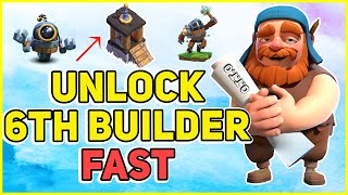 How to Unlock the 6th Builder FAST! 2021 - O.T.T.O Hut Full Guide - Clash of Clans Builder Base