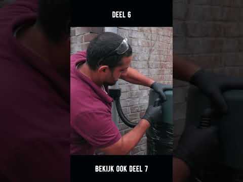 Plumber Anouar Shows How to Connect a Rain Barrel to a HWA Drain - #DIY