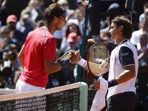 Nadal vs Ferrer - Roland Garros 2012 SF Highlights