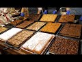 Extreme Korean food! How to make Coorownies cookie + brownie - Korean street food / 서울맛집 신사카페 쿠라우