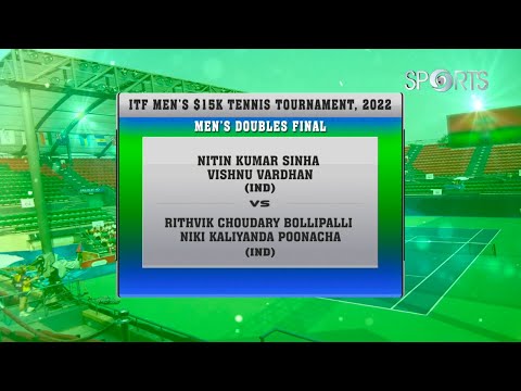ITF Men's $15K Tennis Tournament 2022, Men's Doubles FINAL | Doordarshan Sports