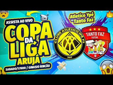 Atlético Ipê  v Tanto Faz | Semi Final da Copa da Liga Arujá 2022 (Ouro) | AO VIVO