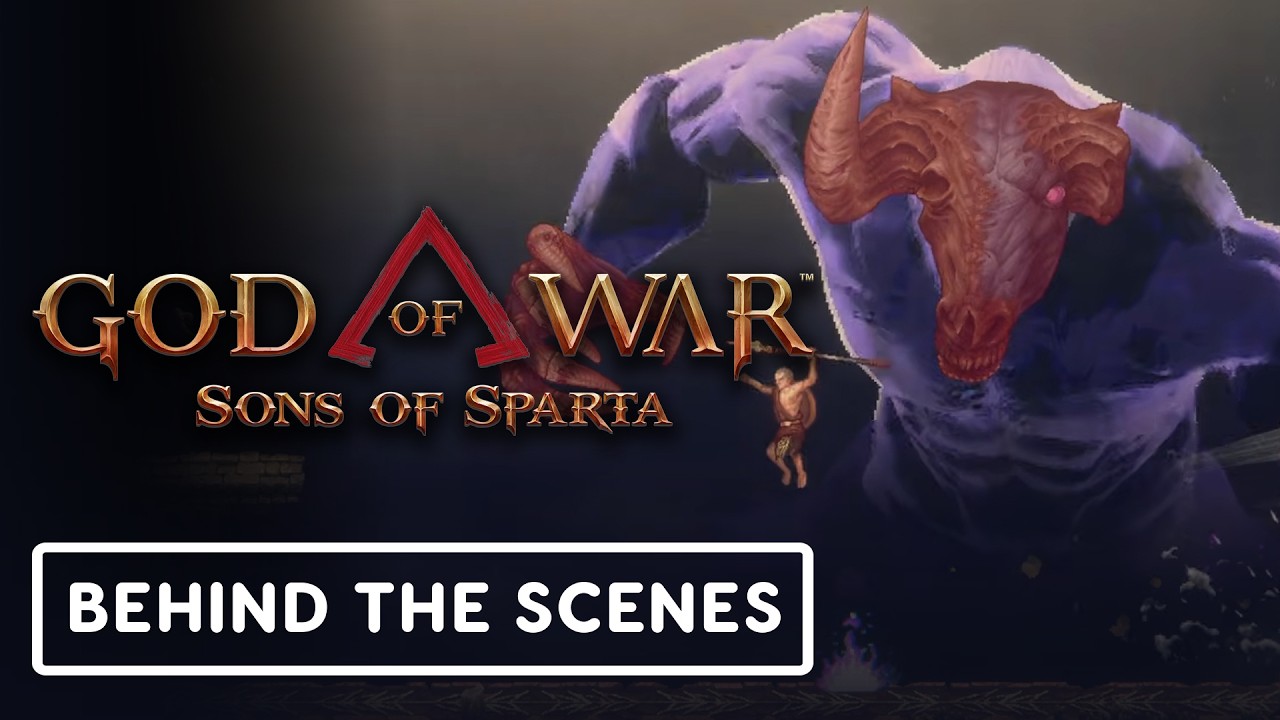 God of War Sons of Sparta - Official "From Past to Pixel" Behind The Scenes Video