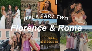 Travel vlog - ITALY VLOG (part two) Florence & Rome 🇮🇹