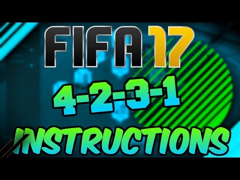 4-2-3-1 INSTRUCTIONS/TACTICS! - FIFA 17 ULTIMATE TEAM
