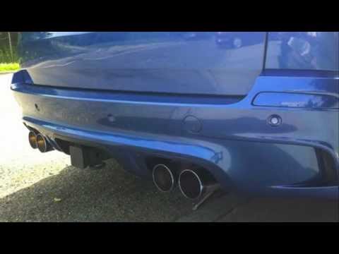 BMW X5M Megan Racing Exhaust Upgrade (Before/After)