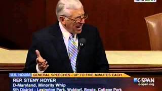 Hoyer: The House Should Not Recess Until We Continue The Budget Process