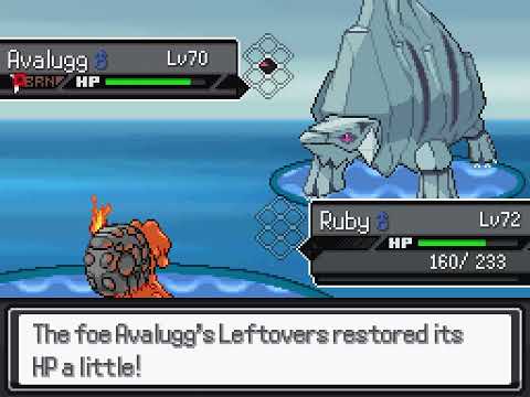 Pokemon Reborn E19 Mono Rock Vs Pulse Avalugg