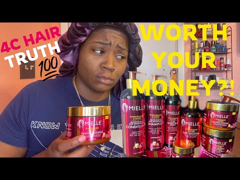 Mielle's Product Review For 4c Hair Texture
