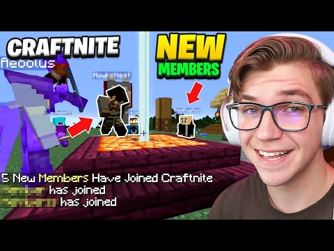 DuckyTheGamer MEETS THE NEW CRAFTNITE SMP MEMBERS