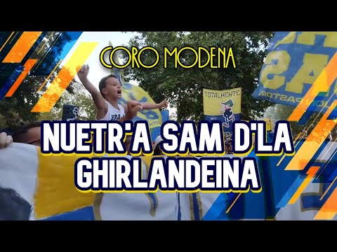 Per un pìr, un pàm, un pèrsec - Coro ultras Modena [CON TESTO]