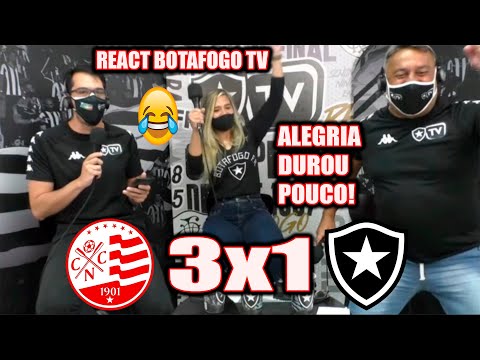 REAÇÕES BOTAFOGO TV: NÁUTICO 3x1 BOTAFOGO BRASILEIRO SÉRIE B