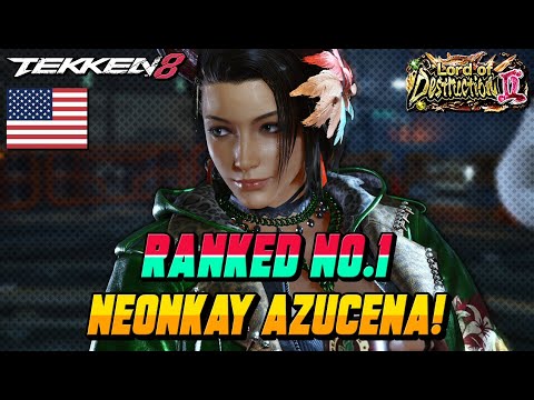 World No.1 NEONKAY AZUCENA DOMINATES Tekken 8 Matches!
