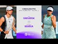 Iga Swiatek Vs Tatjana Maria 2023 Bad Homburg Round 1 WTA Match Highlights