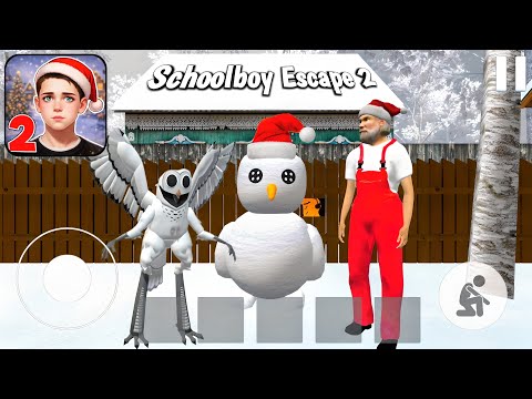 Schoolboy Escape 2: Village New Ending New Update Merry Christmas Full Gameplay 