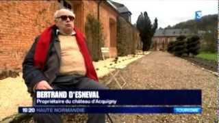 preview picture of video 'Jardins d'Acquigny - France 3 Haute-Normandie - 12 avril 2013'