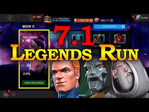 Act 7.1 Legends Run | Marvel Contest of Champions