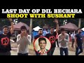 Sushant Singh Rajput Last Day Of Shooting Of Film Dil Bechara Fans Go Crazy Seeing Sushant