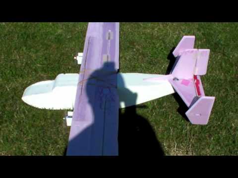 Evan's Scratch Built Twin Cargo Plane