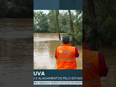 Estragos da chuva: tempestades causam danos e alagamentos pelo estado de Santa Catarina #shorts