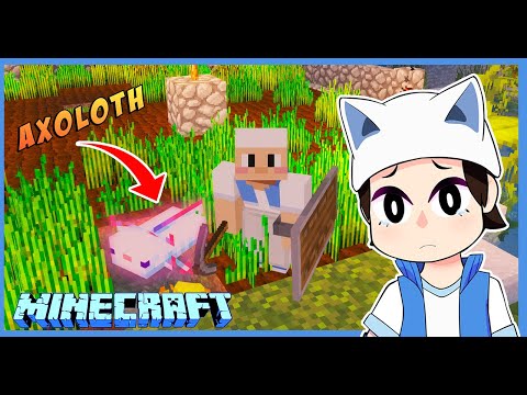 Ultimate Minecraft Survival: Finding the First Axolotl - Vtuber Indonesia