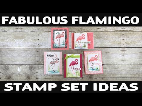 Stamping Jill - Fabulous Flamingo Stamp Set Ideas