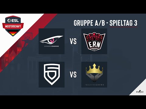 COW vs. ERN & PENTA vs. TTC - ESL Meisterschaft 2020 - CS:GO - Season 2 - Gruppe A/B