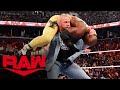 Brock Lesnar Returns To Unleash A Brutal Attack On Bobby Lashley Raw Oct 10 2022